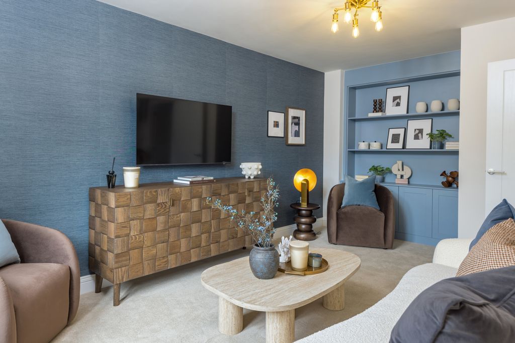 Property photo 3 of 15 The Pinewood Sitting Room Angle 2