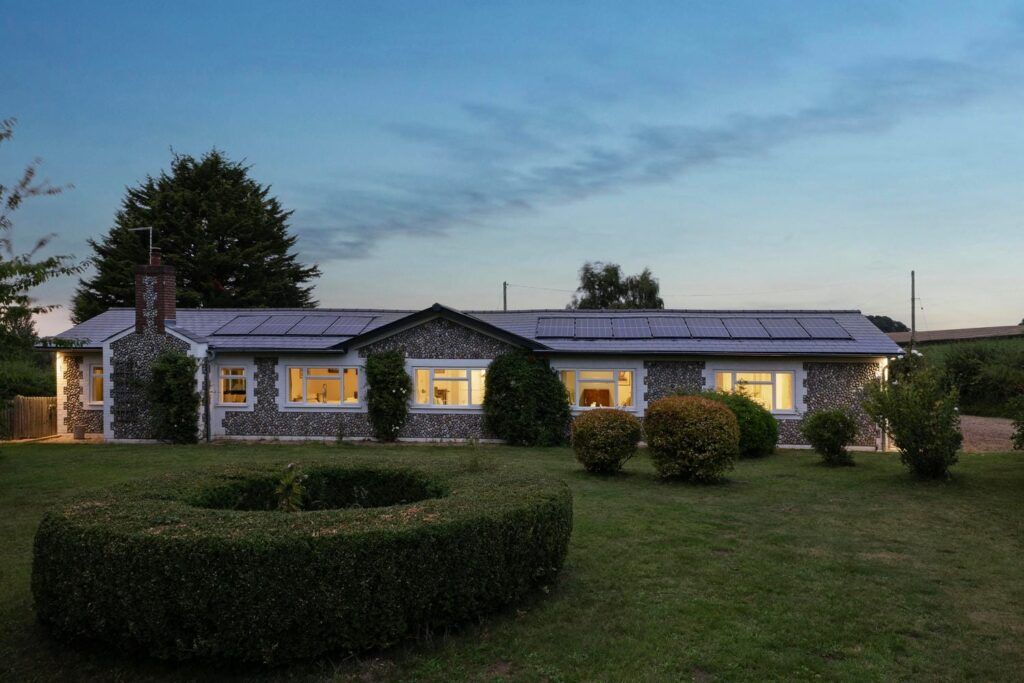 Property photo 1 of 72 Front Garden At Dusk