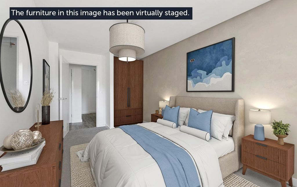 Property photo 3 of 65 Plot 7 Bedroom 1 With Virtual Staging Disclaimer -