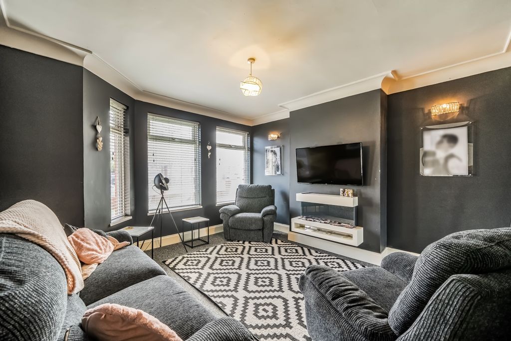 Property photo 3 of 16 Lounge With Feature Fire Surround