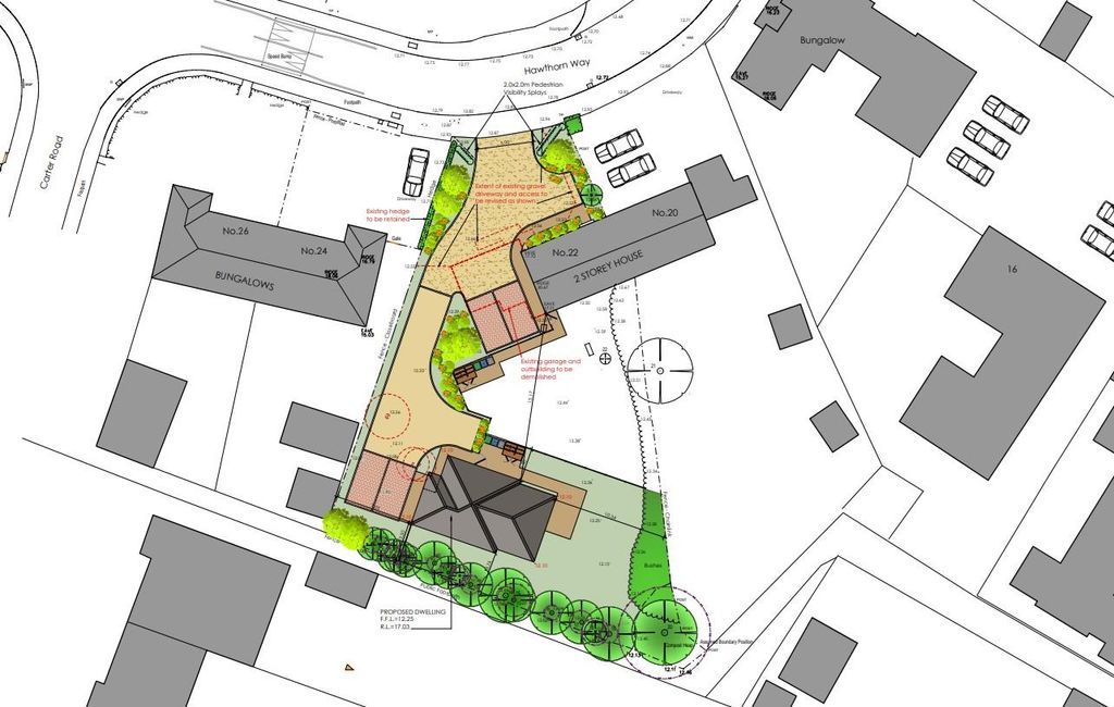 Property photo 2 of 11 Proposed Bungalow Site Plan.Jpg