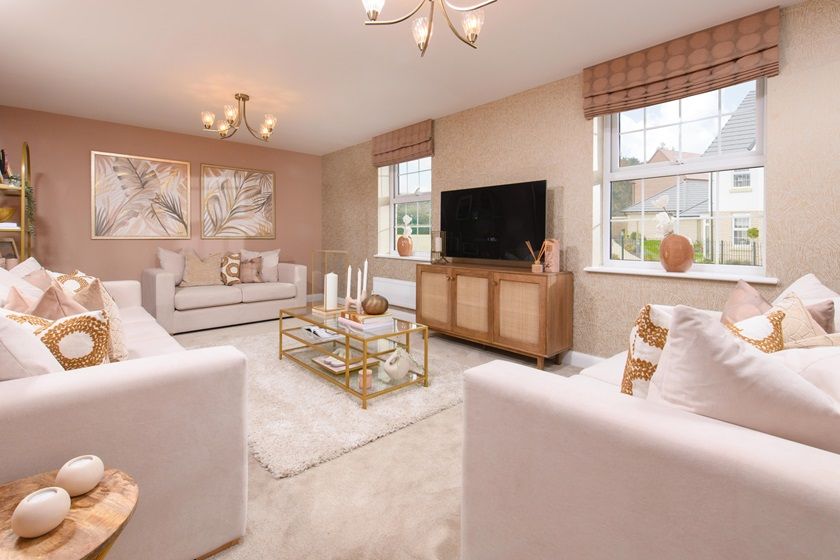 Property photo 3 of 9 Hollinwood Living Room In Pink