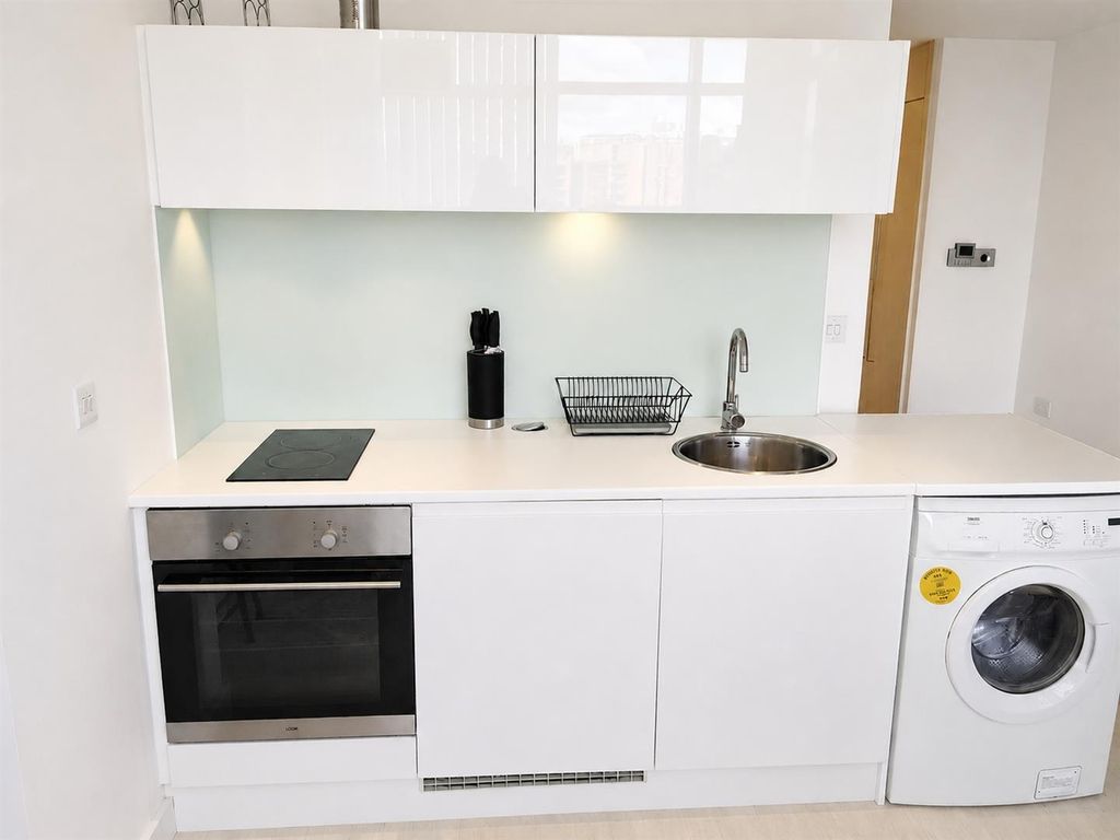 Property photo 3 of 6 Modern Kitchen With Sleek White Finishes...