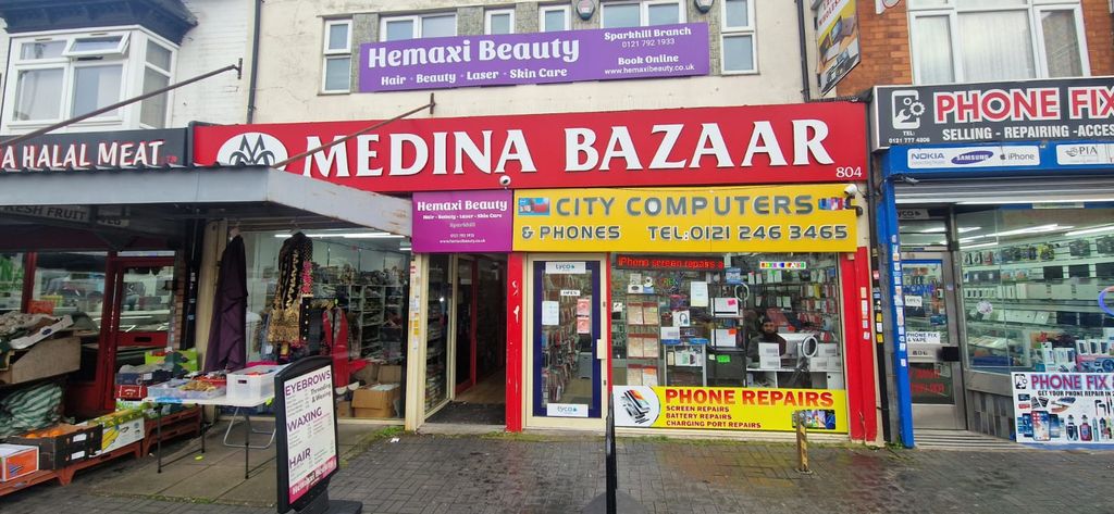 Property photo 1 of 6 Retail Premises, Office, Shop Storage Unit For Rent Stratford Road Sparkhill Birmingham B11