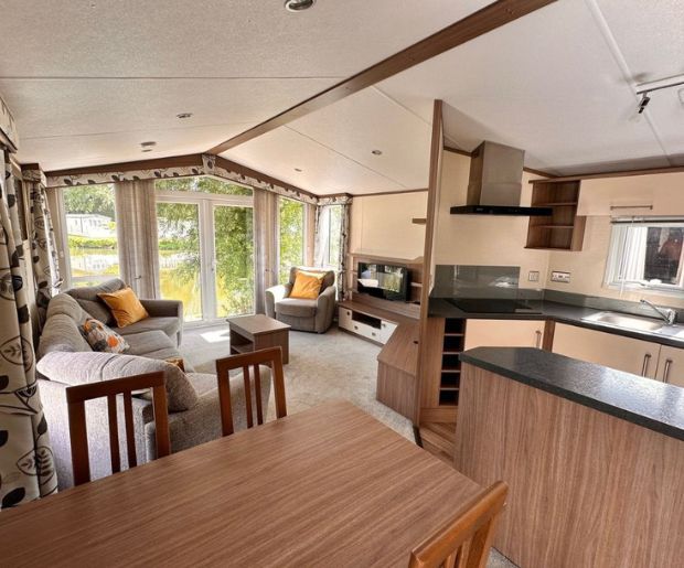 Property photo 1 of 10 Atlas Status Interior Living Room Dining Room Kitchen At Hoburne Cotswold Holiday Park
