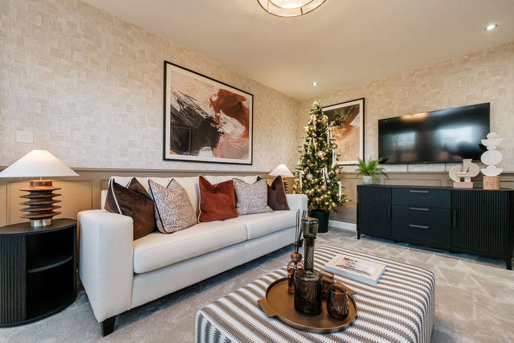 Property photo 3 of 9 Interior View Of The Lounge In Our 4 Bed Hesketh Home