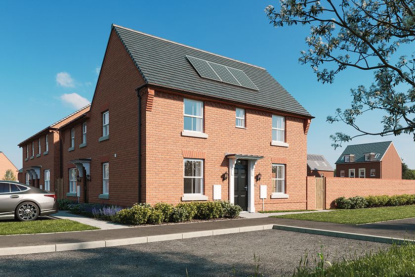 Property photo 1 of 9 Computer Generated Image Of The Hadley 3 Bedroom Home