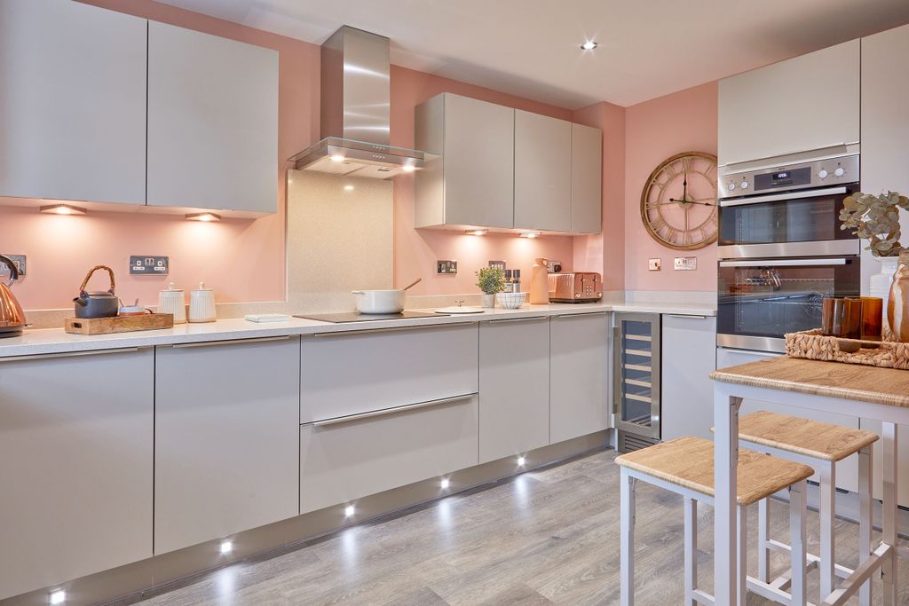 Property photo 1 of 8 Modern Kitchen In The Woodcote 4 Bedroom Home