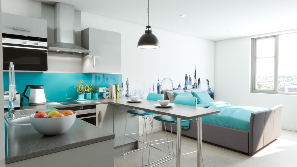 Property photo 1 of 5 Studiobedroomkitchenlong.Png