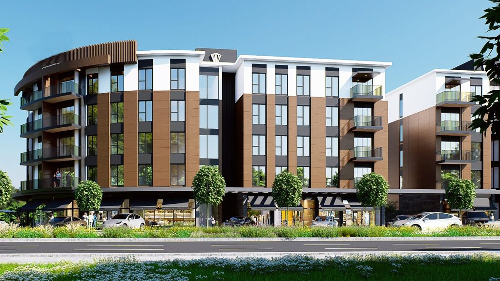 Property photo 3 of 12 European Istanbul Apartments In Basaksehir For Sale - Complex With On-Site Facilities