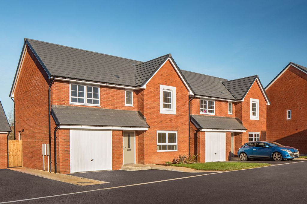 Property photo 1 of 9 Outside View Of The Hemsworth 4 Bedroom Detached Home