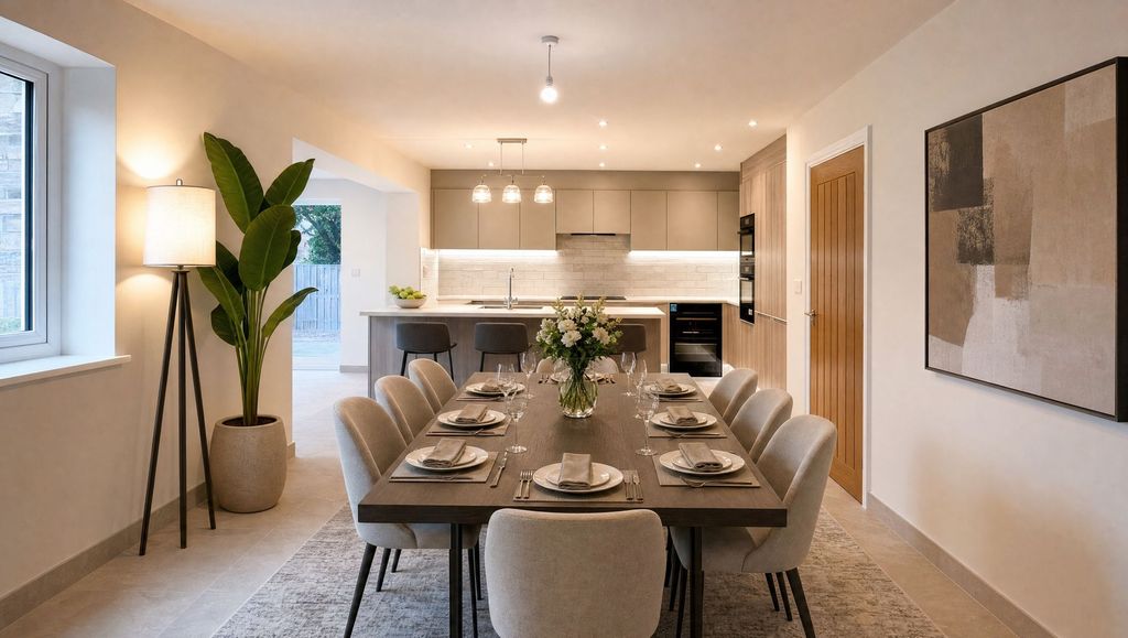 Property photo 2 of 30 Ai - This Image Has Been Virtually Staged Using Ai To Show Potential Layout And Furnishings