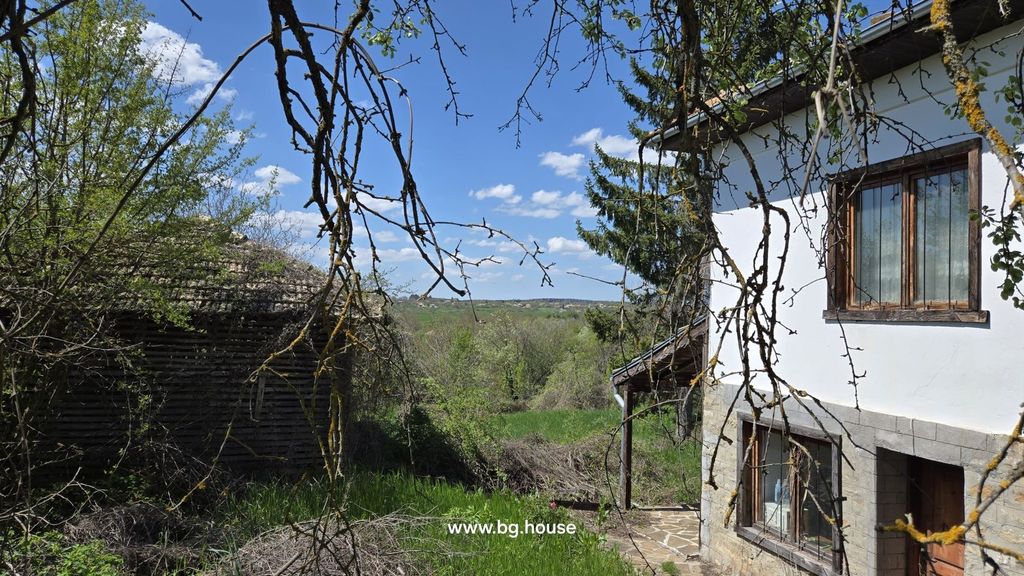Property photo 3 of 53 White House Side With Wooden Windows And Large Old Outbuilding In Garden