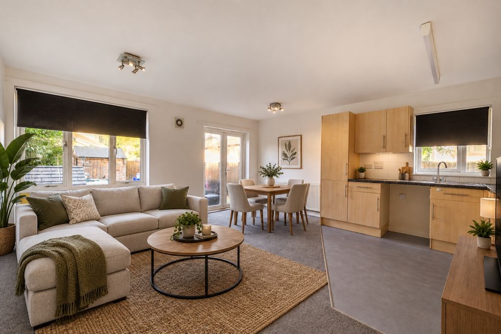 Property photo 2 of 19 Scandinavian Open-Plan Living Space