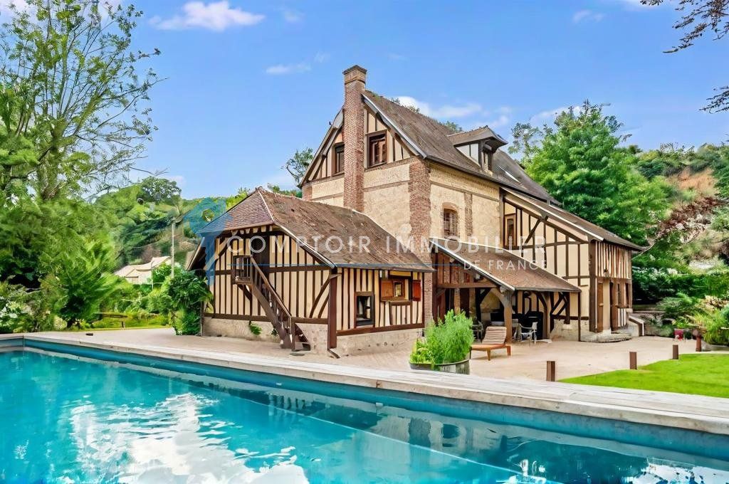Property photo 1 of 18 Dpt Eure (27) For Sale Near Evreux Magnificent 15th Century Mill On A Landscaped Park Of Around 2 Ha