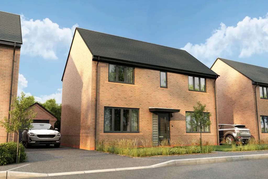 Property photo 1 of 12 Exterior Wotton Four Bedroom New Build