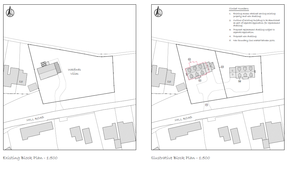 Property photo 3 of 16 Existing & Illustrative Block Plans