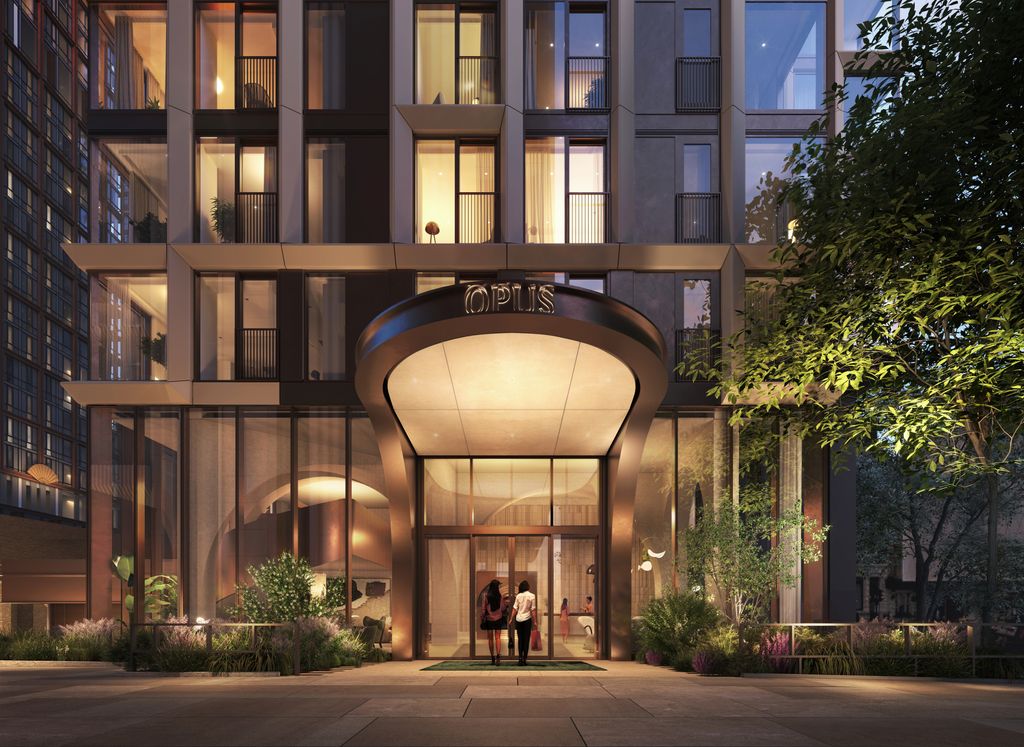 Property photo 3 of 25 Opus External Entrance Dusk.Jpg