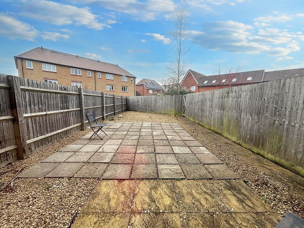 Property photo 2 of 6 Private Paved Rear Garden With Fenced Boundaries, ...