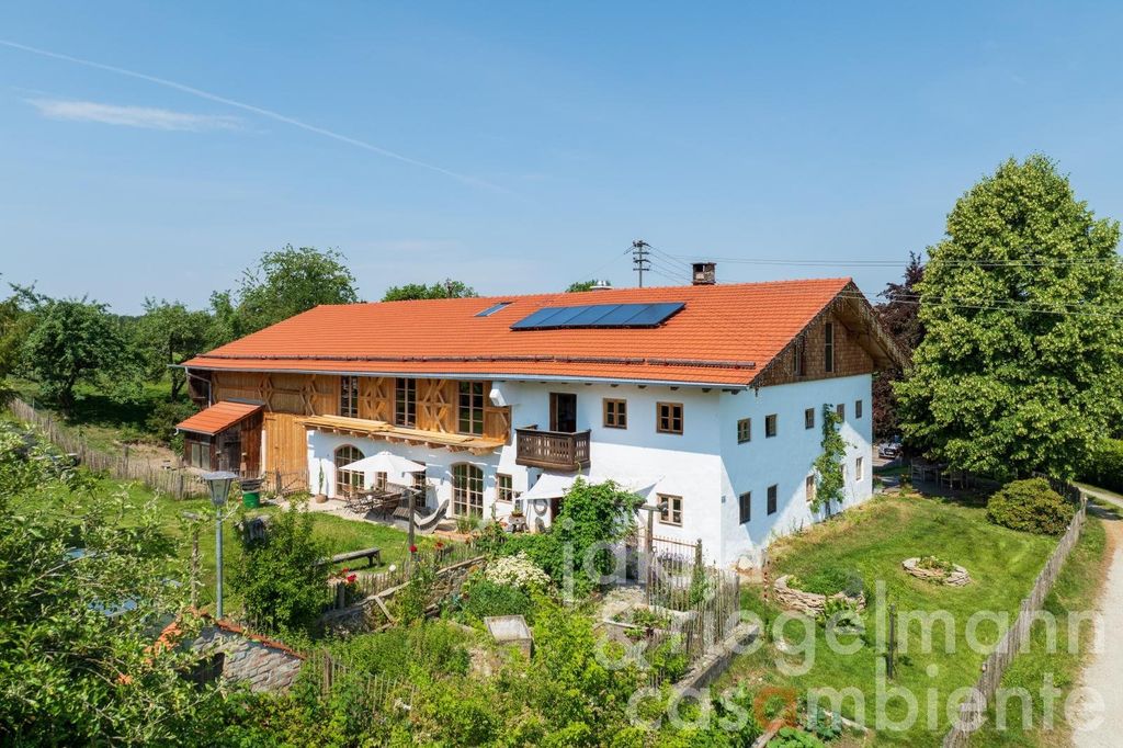 Property photo 1 of 60 Ecologically Restored, 360 m² Farmhouse With Development Potential And Own Forest In Chiemgau