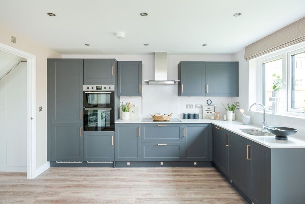 Property photo 1 of 13 There's Ample Storage And Worktop Space In The Modern Kitchen