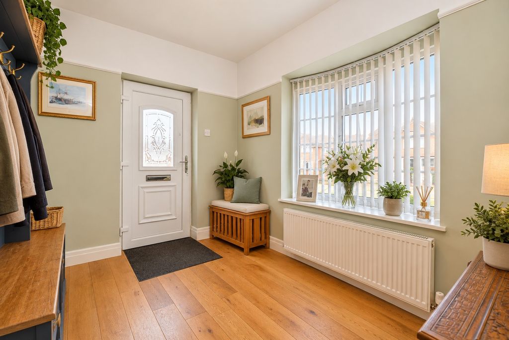 Property photo 1 of 13 Welcoming Sage Green Entrance Hall