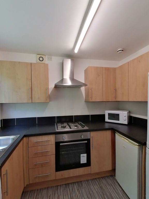 Property photo 2 of 19 Modern Fitted Kitchen With Wood-Effect Cabinets, B...