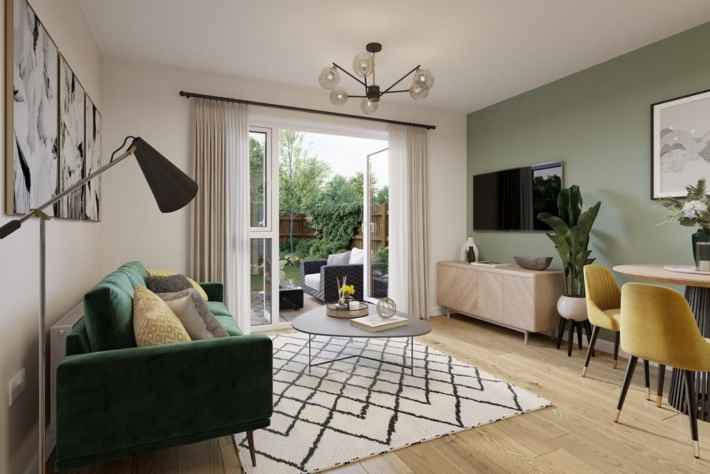 Property photo 1 of 8 With French Doors Leading To The Rear Garden