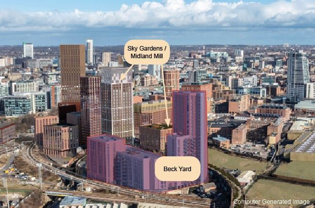 Property photo 3 of 4 CGi Of Beck Yard + Sky Gardens.Png