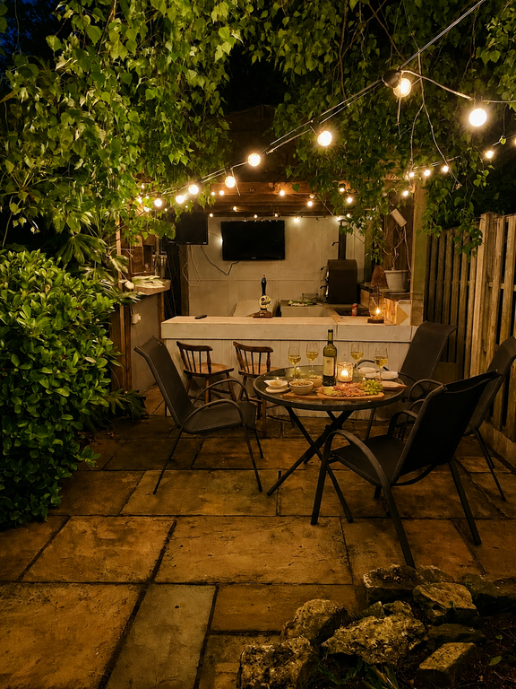 Property photo 2 of 25 Dining Outside Night Time