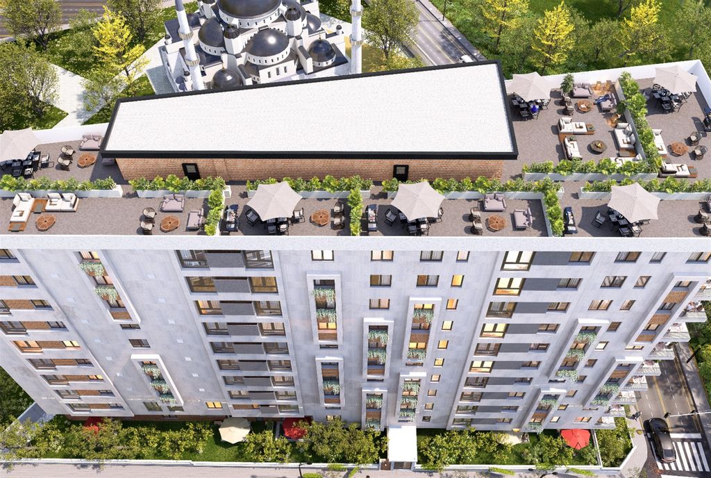Property photo 3 of 16 Off-Plan Istanbul Apartment For Sale - A Roof Terrace For Residents To Enjoy