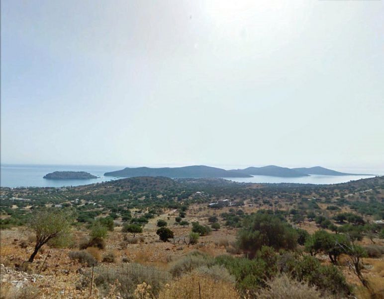 Property photo 1 of 18 Panoramic Seaview Plot With Build. License Above The Elounda Bay