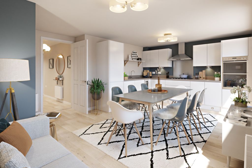 Property photo 3 of 8 Kitchen Family And Dining Room In A 4 Bed Ingleby