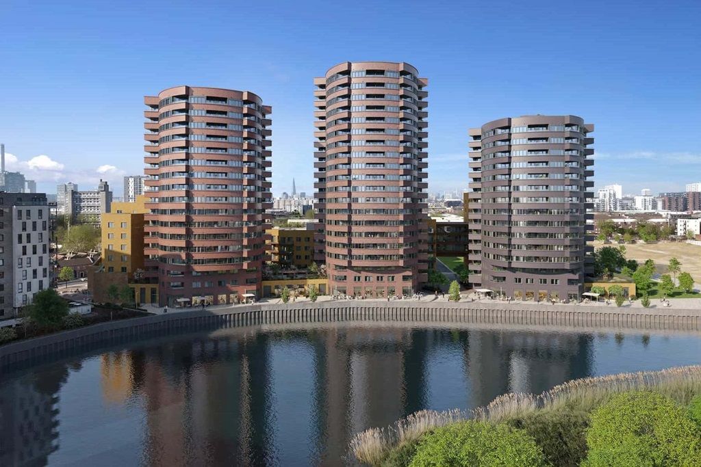 Property photo 1 of 13 3 Distinctive Striking Towers Line The Banks Of The River Lea