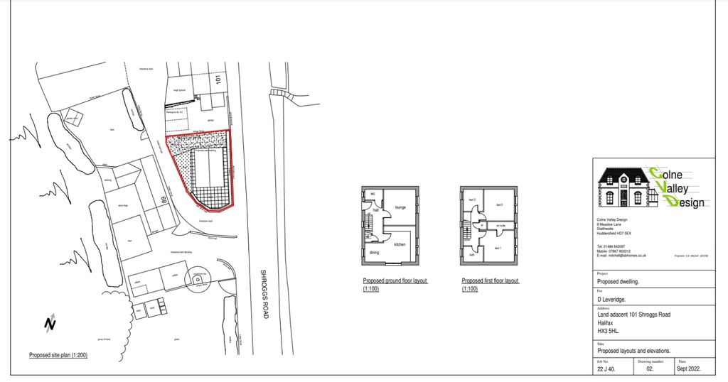 Property photo 2 of 4 Shroggs Road Outline