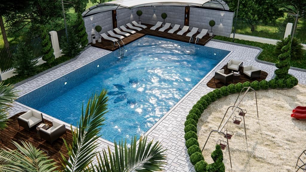 Property photo 3 of 12 Impressive Off-Plan Istanbul Apartments For Sale In Eyup - Gorgeous Communal Swimming Pool