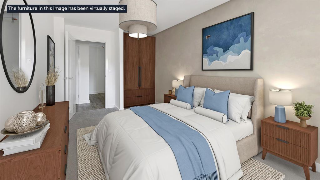 Property photo 3 of 14 Plot 7 Bedroom 1 With Virtual Staging Disclaimer -