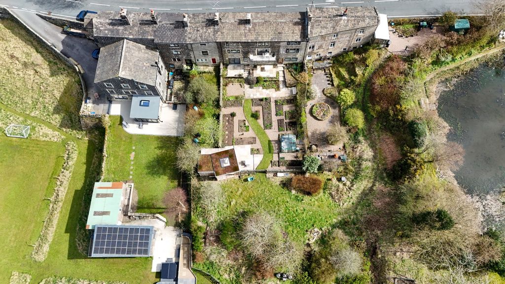 Property photo 3 of 32 10 Turvin Cottages - Drone Above Closer