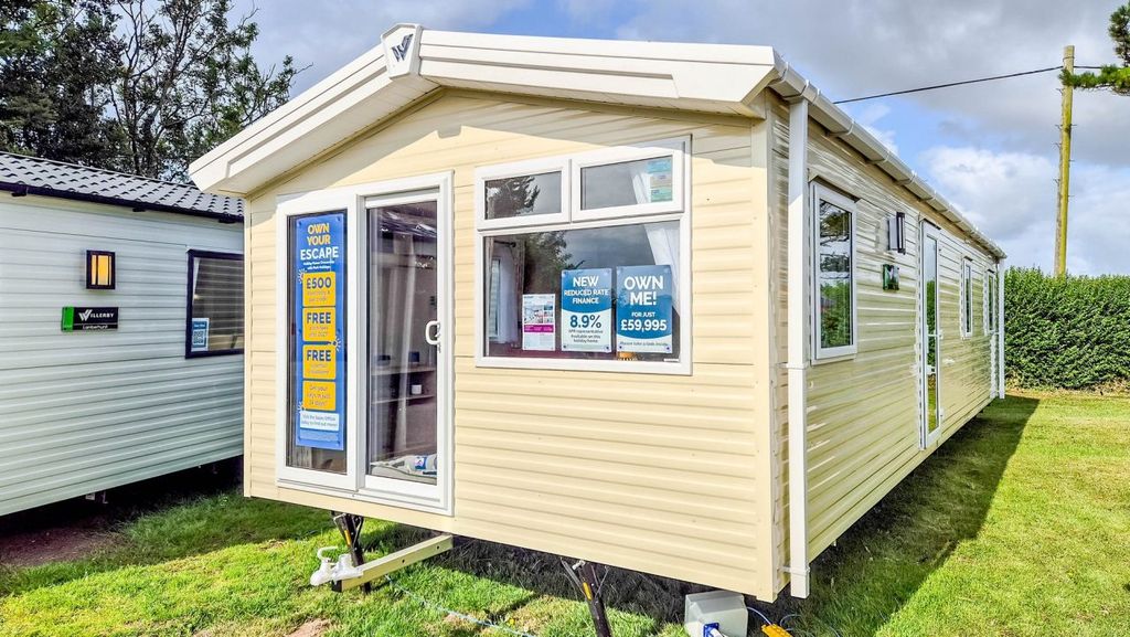 Property photo 1 of 19 Exterior Of The Willerby Rio Holiday Caravan For Sale At Polperro Holiday Park, Cornwall