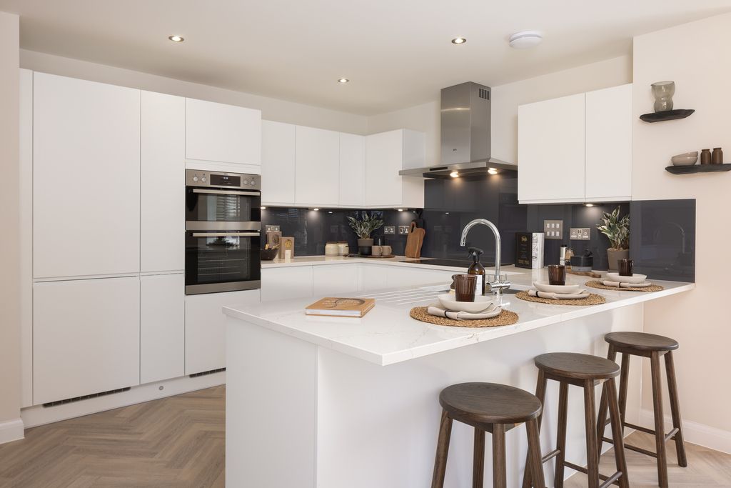 Property photo 2 of 10 Internal Shot Of The Kitchen In The Lenwade Show Home