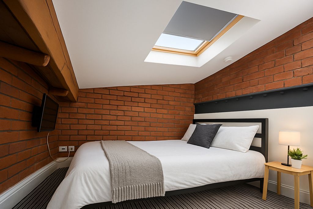 Property photo 2 of 6 A Cozy Double Bedroom Featuring A Comfortable Doub...