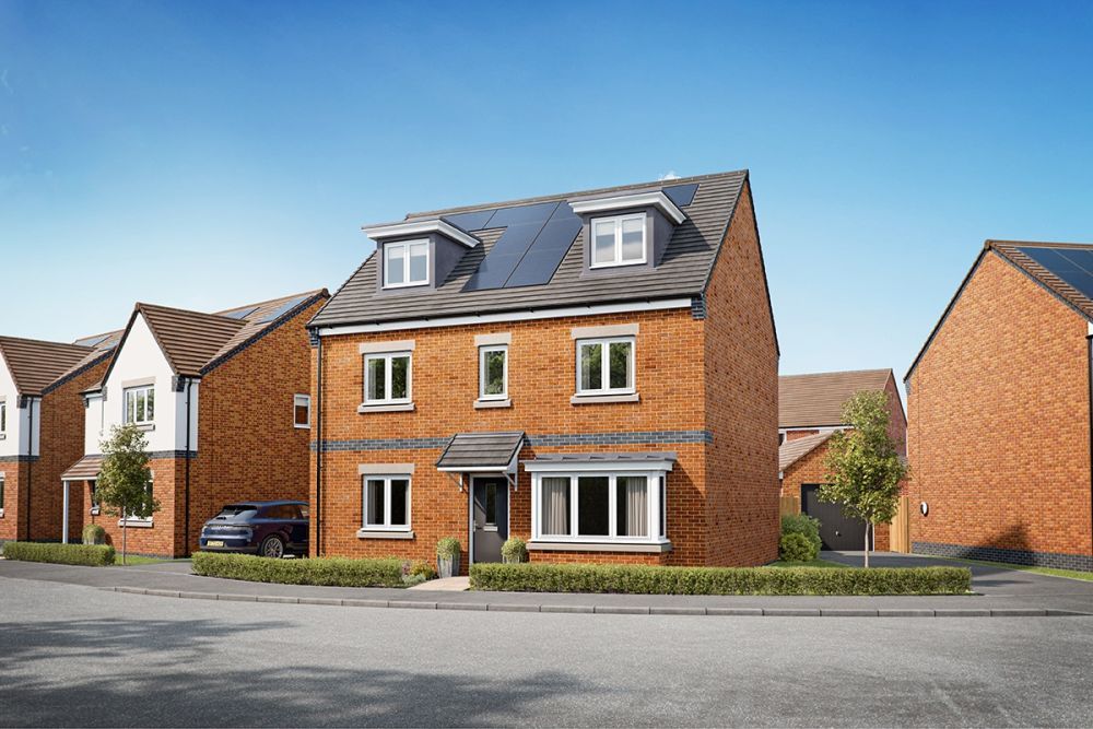 Property photo 1 of 10 1 Crest Nicholson At Branston Locks The Windsor External CGI