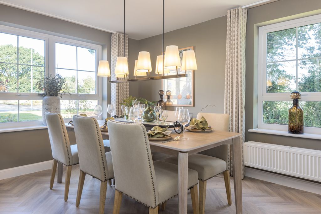 Property photo 2 of 10 Dining Room In The 4 Bedroom Lavenham