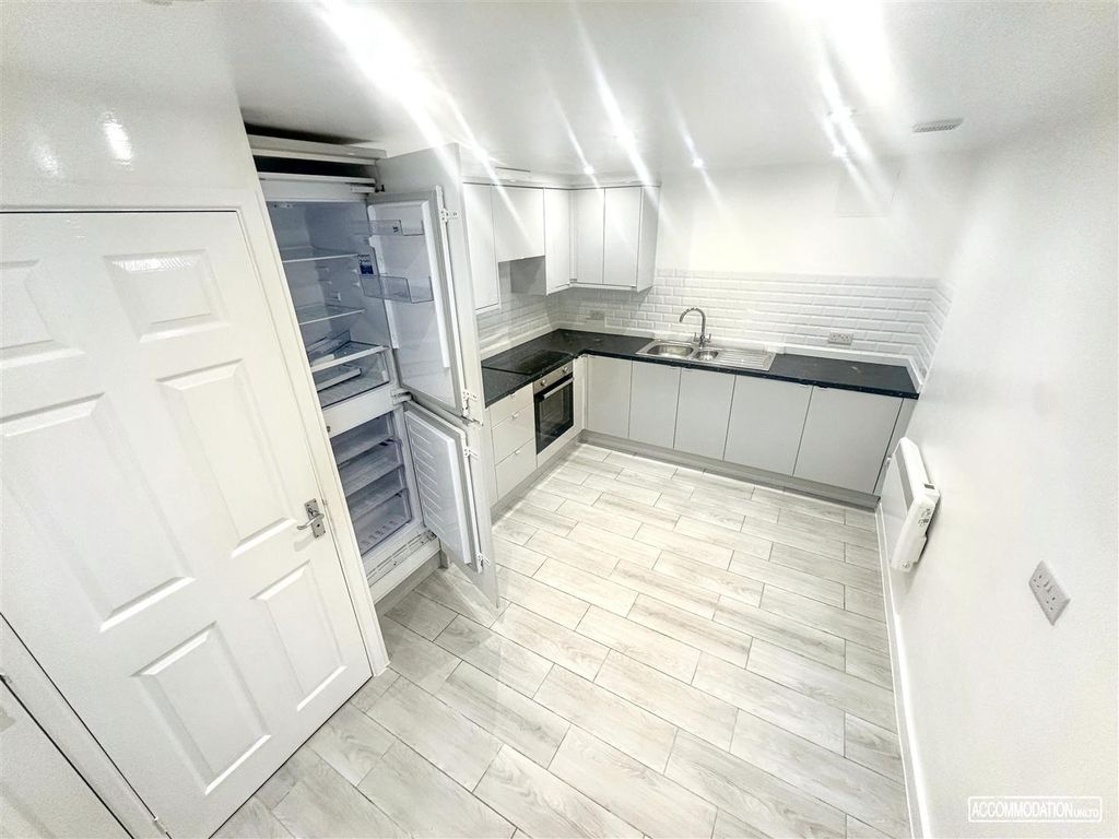 Property photo 2 of 9 Modern Kitchen With Sleek White Cabinets....
