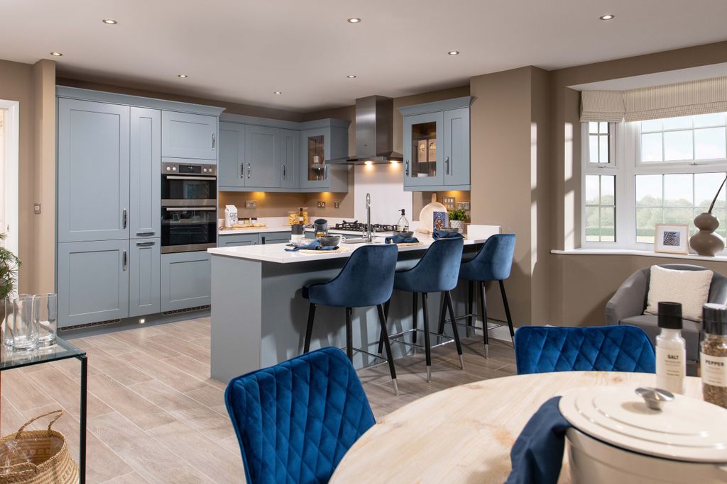 Property photo 3 of 10 Internal View Of A Spacious Open-Plan Kitchen-Diner