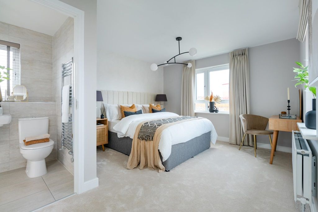 Property photo 1 of 13 The Main Bedroom Is Complete With An Ensuite Shower Room
