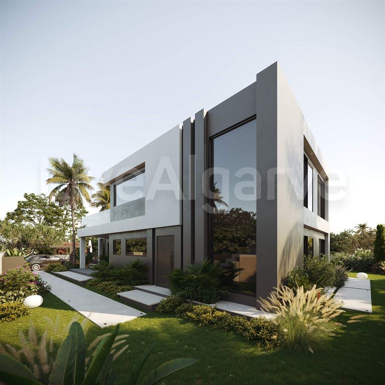 Property photo 1 of 30 Luxury | New Ultra-Modern, Furnished Turnkey T3+1 Villa With Sea View At Carvoeiro For Sale - Lagoa
