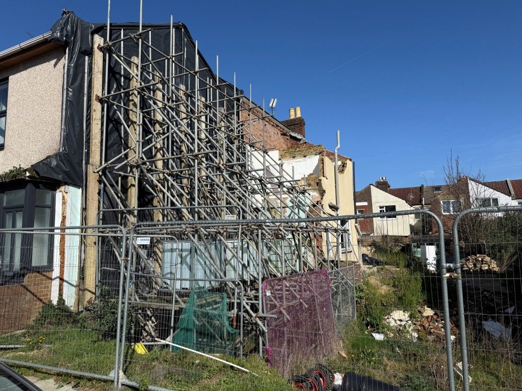 Property photo 1 of 2 View Of Plot With Scaffolding