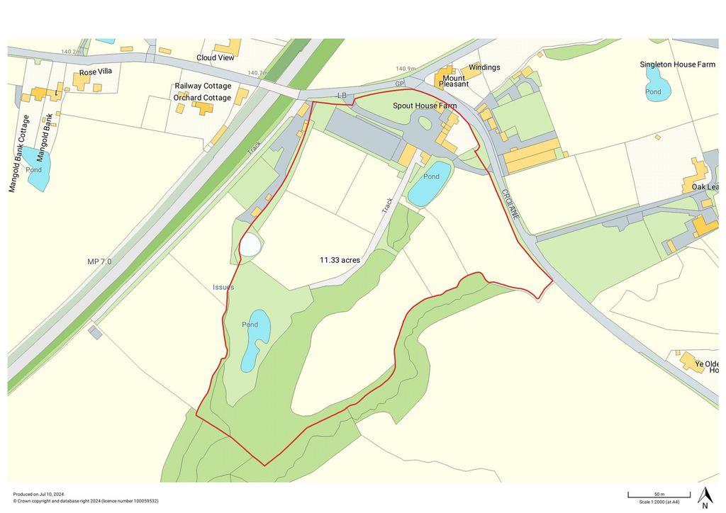 Key Green, Congleton, Cheshire CW12, 7 bed equestrian for sale, £ ...