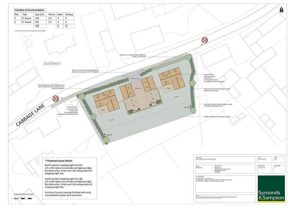 Property photo 3 of 6 Indicitive Site Layout New Access Details.Jpg